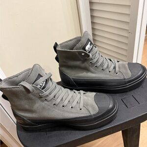 Sorel Men's Gray High-Top Sneakers